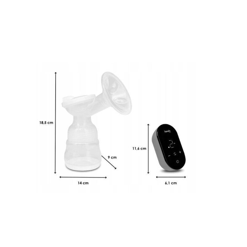 Lionelo - Pompa de san Fidi Go, Functie de masaj, Autonomie pana la 90 min, Afisaj LED, Cu accesorii, Gri Pal Lionelo - Pompa de san Fidi Go, Functie de masaj, Autonomie pana la 90 min, Afisaj LED, Cu accesorii, Gri Pal