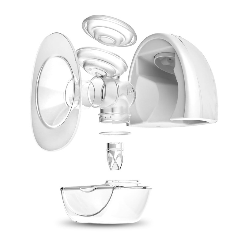Pompa de san portabila Fidi cu accesorii, Hands-free, 5 functii de masaj, Autonomie pana la 24 h, 50 db, Capacitate 150 ml, Alb, Lionelo Pompa de san portabila Fidi cu accesorii, Hands-free, 5 functii de masaj, Autonomie pana la 24 h, 50 db, Capacitate 150 ml, Alb, Lionelo