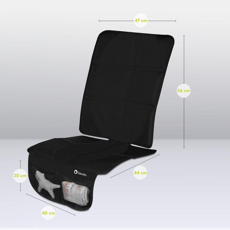 Lionelo - Protectie pentru bancheta masinii, Sikker, Material Oxford 600D, 121,5 x 47,5 cm, Negru Lionelo - Protectie pentru bancheta masinii, Sikker, Material Oxford 600D, 121,5 x 47,5 cm, Negru