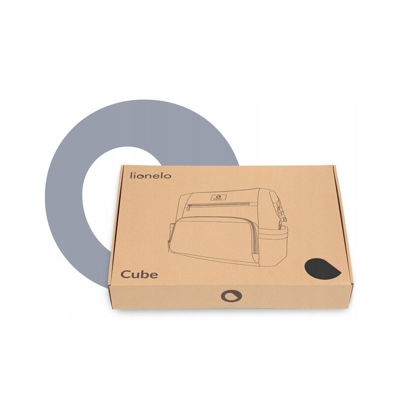 Lionelo - Rucsac pentru mamici, Cu 12 compartimente si salteluta de schimbat, Cu prindere universala de carucior, Impermeabila, 36 x 36 x 23 cm, Gri Lionelo - Rucsac pentru mamici, Cu 12 compartimente si salteluta de schimbat, Cu prindere universala de carucior, Impermeabila, 36 x 36 x 23 cm, Gri