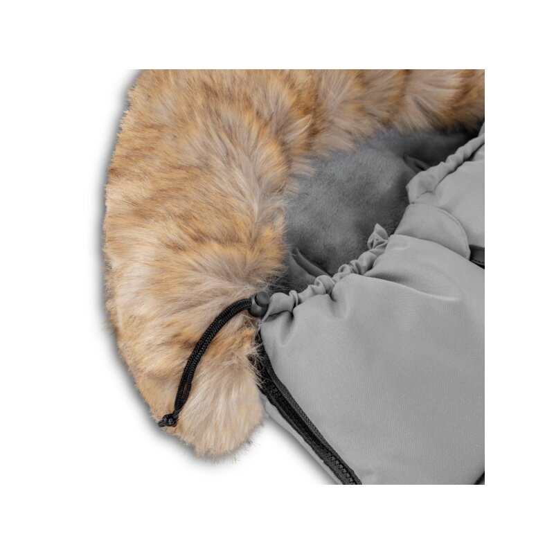 Lionelo - Sac de iarna pentru carucior Frode, 90x45 cm, Impermeabil, Universal, Gri Lionelo - Sac de iarna pentru carucior Frode, 90x45 cm, Impermeabil, Universal, Gri