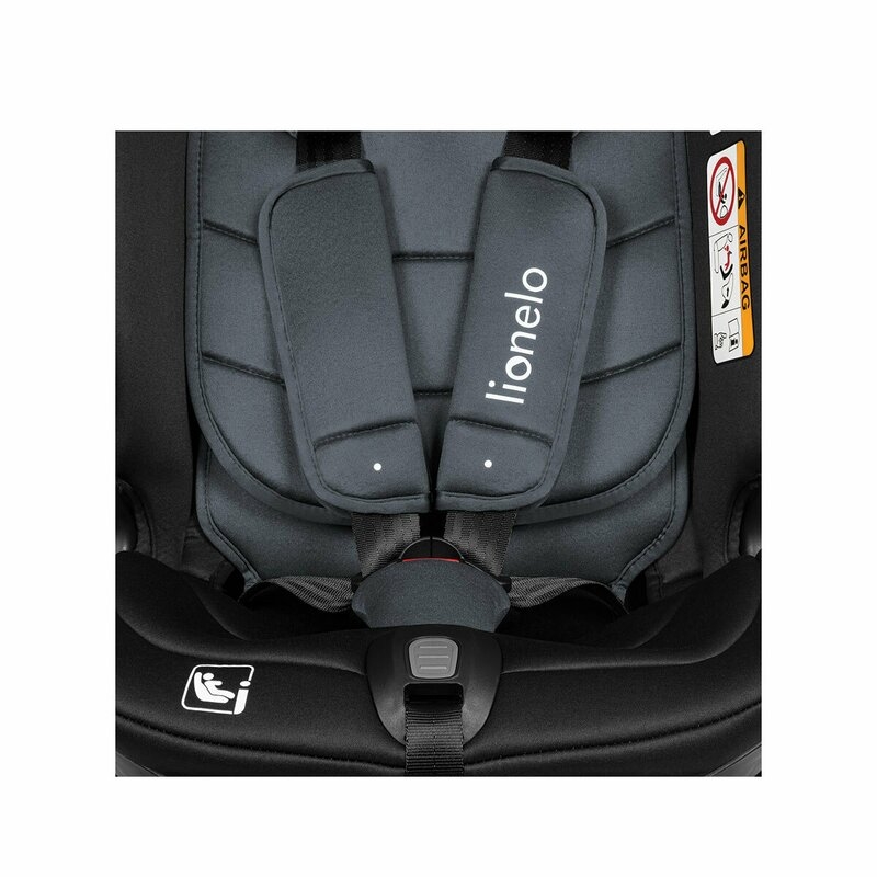 Lionelo - Scaun auto Bastiaan RWF i-Size, Pozitie de somn, Protectie laterala, Rotire 360 grade, 0-36 Kg, Cu Isofix si Centura Top Tether, Conform cu standardul european de securitate ECE R129, Gri Lionelo - Scaun auto Bastiaan RWF i-Size, Pozitie de somn, Protectie laterala, Rotire 360 grade, 0-36 Kg, Cu Isofix si Centura Top Tether, Conform cu standardul european de securitate ECE R129, Gri