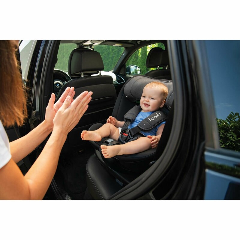 Lionelo - Scaun auto Bastiaan RWF i-Size, Pozitie de somn, Protectie laterala, Rotire 360 grade, 0-36 Kg, Cu Isofix si Centura Top Tether, Conform cu standardul european de securitate ECE R129, Gri Lionelo - Scaun auto Bastiaan RWF i-Size, Pozitie de somn, Protectie laterala, Rotire 360 grade, 0-36 Kg, Cu Isofix si Centura Top Tether, Conform cu standardul european de securitate ECE R129, Gri