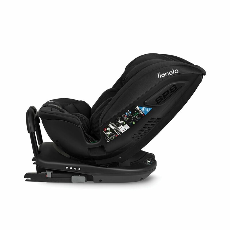 Lionelo - Scaun auto Bastiaan RWF i-Size, Pozitie de somn, Protectie laterala, Rotire 360 grade, 0-36 Kg, Cu Isofix si Centura Top Tether, Conform cu standardul european de securitate ECE R129, Negru Lionelo - Scaun auto Bastiaan RWF i-Size, Pozitie de somn, Protectie laterala, Rotire 360 grade, 0-36 Kg, Cu Isofix si Centura Top Tether, Conform cu standardul european de securitate ECE R129, Negru