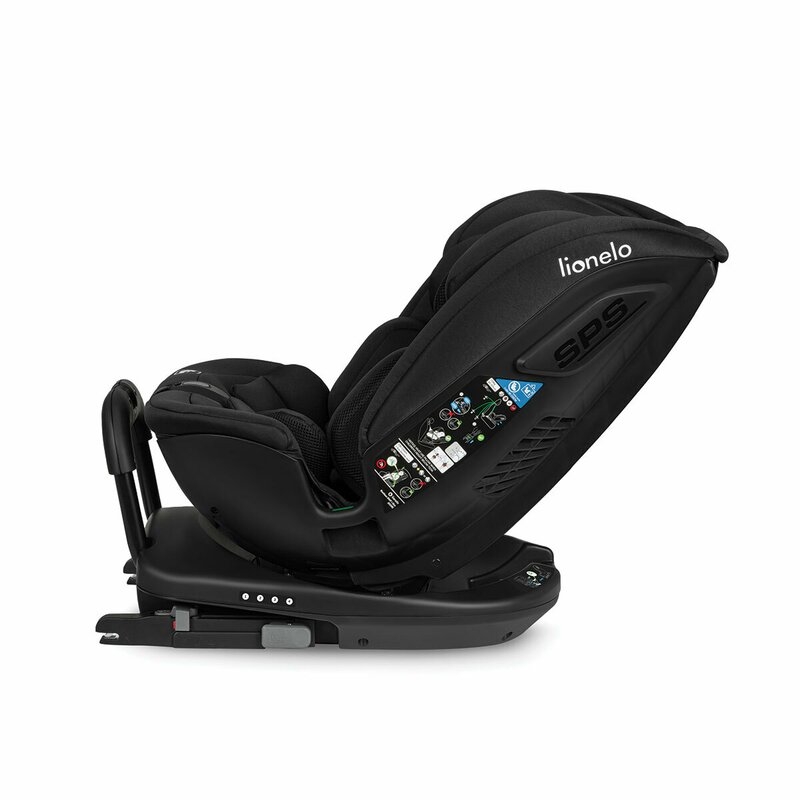 Lionelo - Scaun auto Bastiaan RWF i-Size, Pozitie de somn, Protectie laterala, Rotire 360 grade, 0-36 Kg, Cu Isofix si Centura Top Tether, Conform cu standardul european de securitate ECE R129, Negru Lionelo - Scaun auto Bastiaan RWF i-Size, Pozitie de somn, Protectie laterala, Rotire 360 grade, 0-36 Kg, Cu Isofix si Centura Top Tether, Conform cu standardul european de securitate ECE R129, Negru