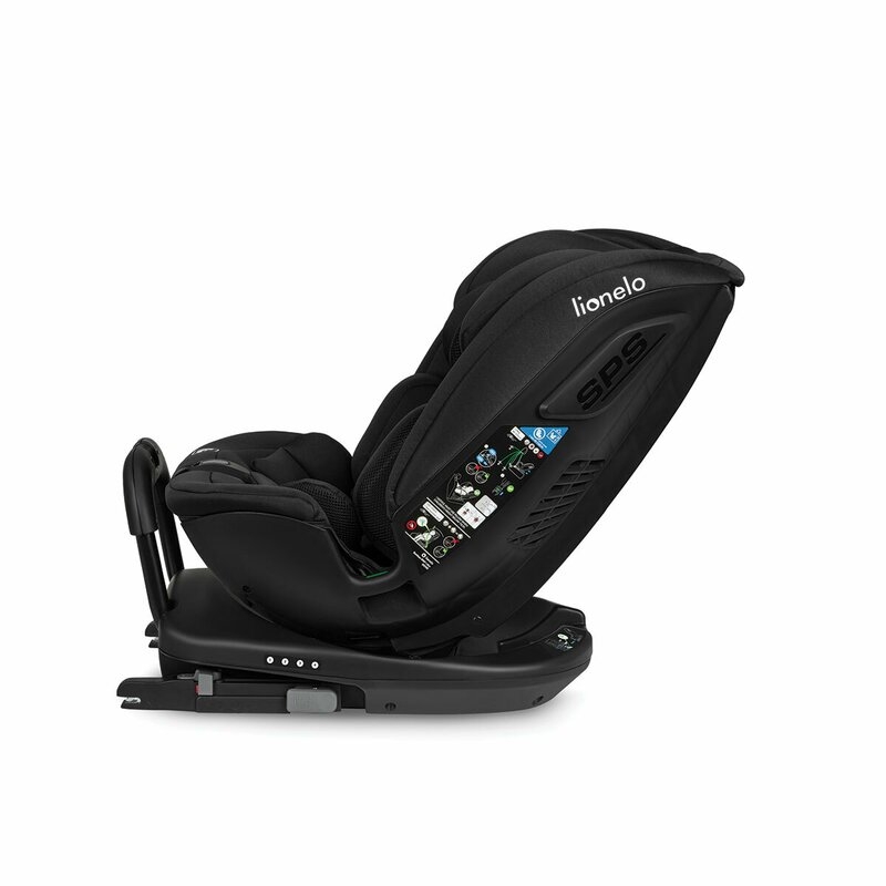 Lionelo - Scaun auto Bastiaan RWF i-Size, Pozitie de somn, Protectie laterala, Rotire 360 grade, 0-36 Kg, Cu Isofix si Centura Top Tether, Conform cu standardul european de securitate ECE R129, Negru Lionelo - Scaun auto Bastiaan RWF i-Size, Pozitie de somn, Protectie laterala, Rotire 360 grade, 0-36 Kg, Cu Isofix si Centura Top Tether, Conform cu standardul european de securitate ECE R129, Negru