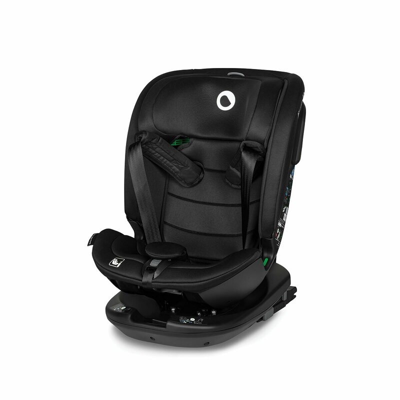 Lionelo - Scaun auto Bastiaan RWF i-Size, Pozitie de somn, Protectie laterala, Rotire 360 grade, 0-36 Kg, Cu Isofix si Centura Top Tether, Conform cu standardul european de securitate ECE R129, Negru Lionelo - Scaun auto Bastiaan RWF i-Size, Pozitie de somn, Protectie laterala, Rotire 360 grade, 0-36 Kg, Cu Isofix si Centura Top Tether, Conform cu standardul european de securitate ECE R129, Negru