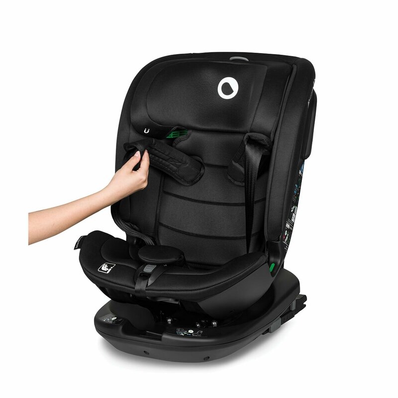 Lionelo - Scaun auto Bastiaan RWF i-Size, Pozitie de somn, Protectie laterala, Rotire 360 grade, 0-36 Kg, Cu Isofix si Centura Top Tether, Conform cu standardul european de securitate ECE R129, Negru Lionelo - Scaun auto Bastiaan RWF i-Size, Pozitie de somn, Protectie laterala, Rotire 360 grade, 0-36 Kg, Cu Isofix si Centura Top Tether, Conform cu standardul european de securitate ECE R129, Negru