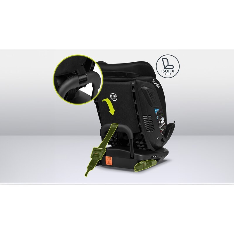 Lionelo - Scaun auto Bastiaan RWF i-Size, Pozitie de somn, Protectie laterala, Rotire 360 grade, 0-36 Kg, Cu Isofix si Centura Top Tether, Conform cu standardul european de securitate ECE R129, Negru Lionelo - Scaun auto Bastiaan RWF i-Size, Pozitie de somn, Protectie laterala, Rotire 360 grade, 0-36 Kg, Cu Isofix si Centura Top Tether, Conform cu standardul european de securitate ECE R129, Negru