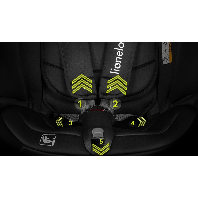 Lionelo - Scaun auto Bastiaan RWF i-Size, Pozitie de somn, Protectie laterala, Rotire 360 grade, 0-36 Kg, Cu Isofix si Centura Top Tether, Conform cu standardul european de securitate ECE R129, Negru Lionelo - Scaun auto Bastiaan RWF i-Size, Pozitie de somn, Protectie laterala, Rotire 360 grade, 0-36 Kg, Cu Isofix si Centura Top Tether, Conform cu standardul european de securitate ECE R129, Negru