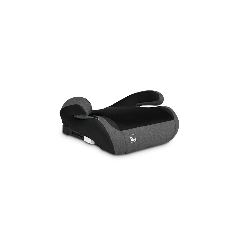 Lionelo - Scaun auto, Hugo i-Size, Universal, Orientare in directia sensului de mers, Reglabil, Conform standardului de securitate R129, 100-150 cm, 4-12 ani, Gri