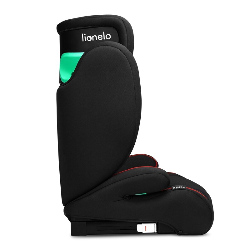 Lionelo - Scaun auto, Hugo i-Size, Universal, Orientare in directia sensului de mers, Reglabil, Conform standardului de securitate R129, 100-150 cm, 4-12 ani, Rosu Lionelo - Scaun auto, Hugo i-Size, Universal, Orientare in directia sensului de mers, Reglabil, Conform standardului de securitate R129, 100-150 cm, 4-12 ani, Rosu
