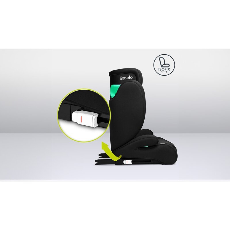 Lionelo - Scaun auto, Hugo i-Size, Universal, Orientare in directia sensului de mers, Reglabil, Conform standardului de securitate R129, 100-150 cm, 4-12 ani, Rosu Lionelo - Scaun auto, Hugo i-Size, Universal, Orientare in directia sensului de mers, Reglabil, Conform standardului de securitate R129, 100-150 cm, 4-12 ani, Rosu