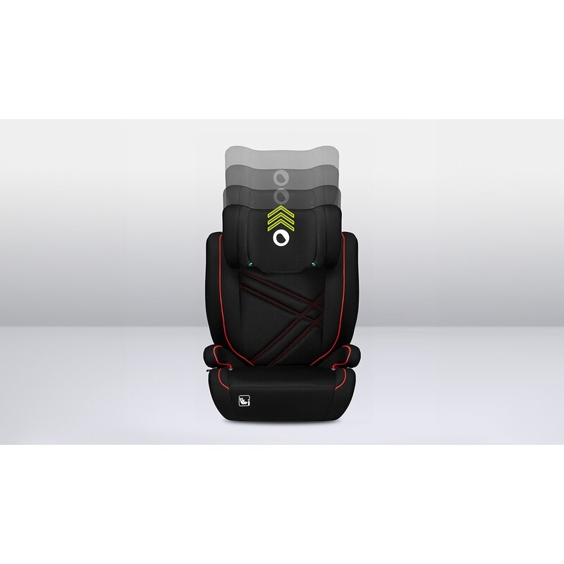 Lionelo - Scaun auto, Hugo i-Size, Universal, Orientare in directia sensului de mers, Reglabil, Conform standardului de securitate R129, 100-150 cm, 4-12 ani, Rosu Lionelo - Scaun auto, Hugo i-Size, Universal, Orientare in directia sensului de mers, Reglabil, Conform standardului de securitate R129, 100-150 cm, 4-12 ani, Rosu