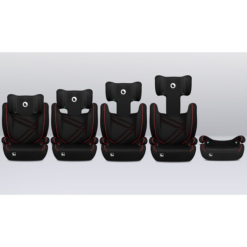 Lionelo - Scaun auto, Hugo i-Size, Universal, Orientare in directia sensului de mers, Reglabil, Conform standardului de securitate R129, 100-150 cm, 4-12 ani, Rosu Lionelo - Scaun auto, Hugo i-Size, Universal, Orientare in directia sensului de mers, Reglabil, Conform standardului de securitate R129, 100-150 cm, 4-12 ani, Rosu