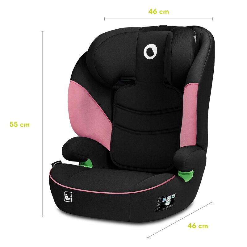 Lionelo - Scaun auto Lars i-Size, Cu tetiera reglabila in 10 pozitii, Cu pozitionare spre sensul de mers, 15-36 Kg, 100-150 cm, Conform cu standardul european de securitate ECE R129/03, Roz Lionelo - Scaun auto Lars i-Size, Cu tetiera reglabila in 10 pozitii, Cu pozitionare spre sensul de mers, 15-36 Kg, 100-150 cm, Conform cu standardul european de securitate ECE R129/03, Roz