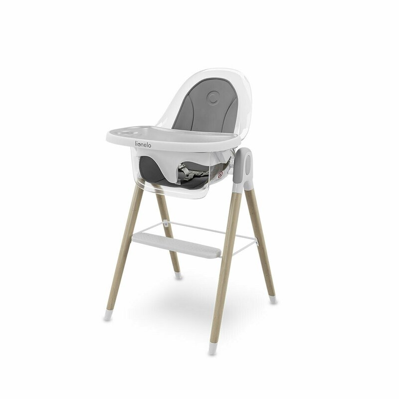 Lionelo - Scaun de masa evolutiv Maya, 3 pozitii de inclinare, White Lionelo - Scaun de masa evolutiv Maya, 3 pozitii de inclinare, White