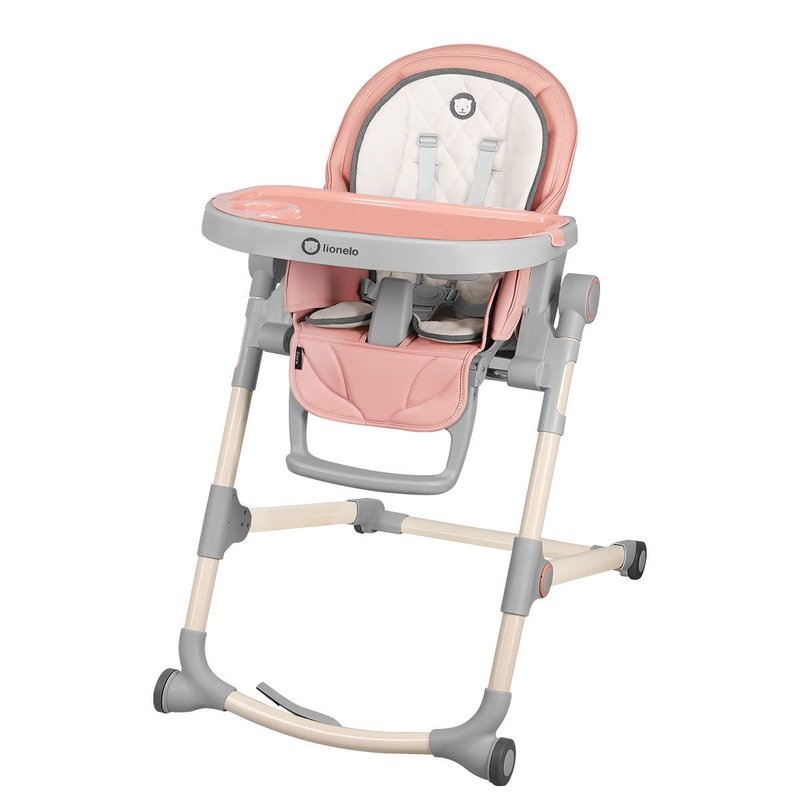 Lionelo - Scaun de masa pliabil Cora, Bubblegum Lionelo - Scaun de masa pliabil Cora, Bubblegum
