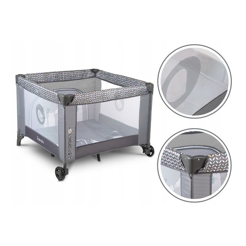 Lionelo - Tarc de joaca Sofie, Grey Scandi Lionelo - Tarc de joaca Sofie, Grey Scandi