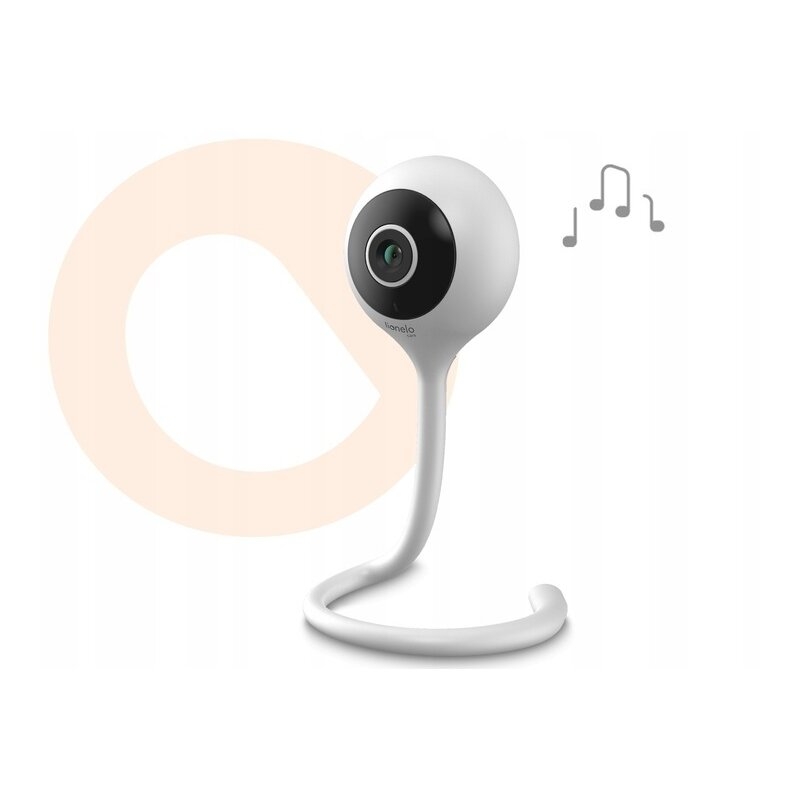 Lionelo - Video monitor, Babyline Smart, cu cablu USB, Conexiune Wifi, Comunicare bidirectionala, Senzor de temperatura, Alb Lionelo - Video monitor, Babyline Smart, cu cablu USB, Conexiune Wifi, Comunicare bidirectionala, Senzor de temperatura, Alb