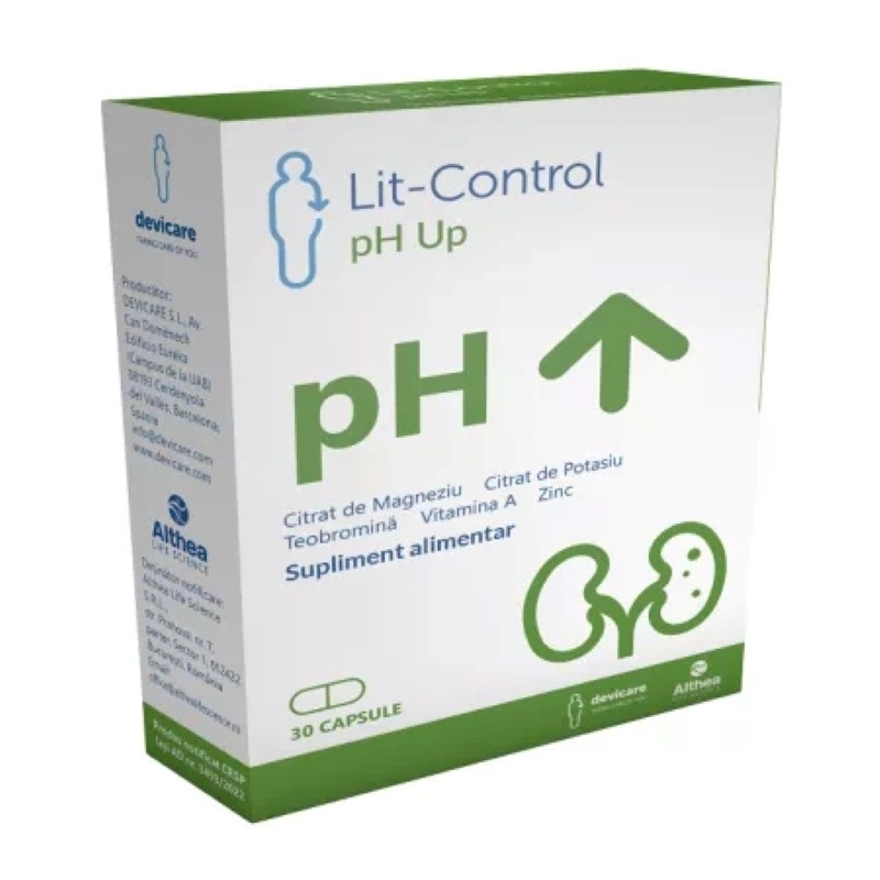 Lit-Control pH Up, 30 capsule, Althea Life Science Lit-Control pH Up, 30 capsule, Althea Life Science