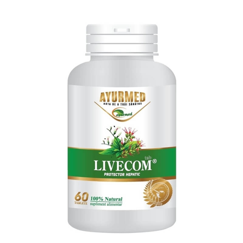 Livecom, 60 tablete, Ayurmed Livecom, 60 tablete, Ayurmed