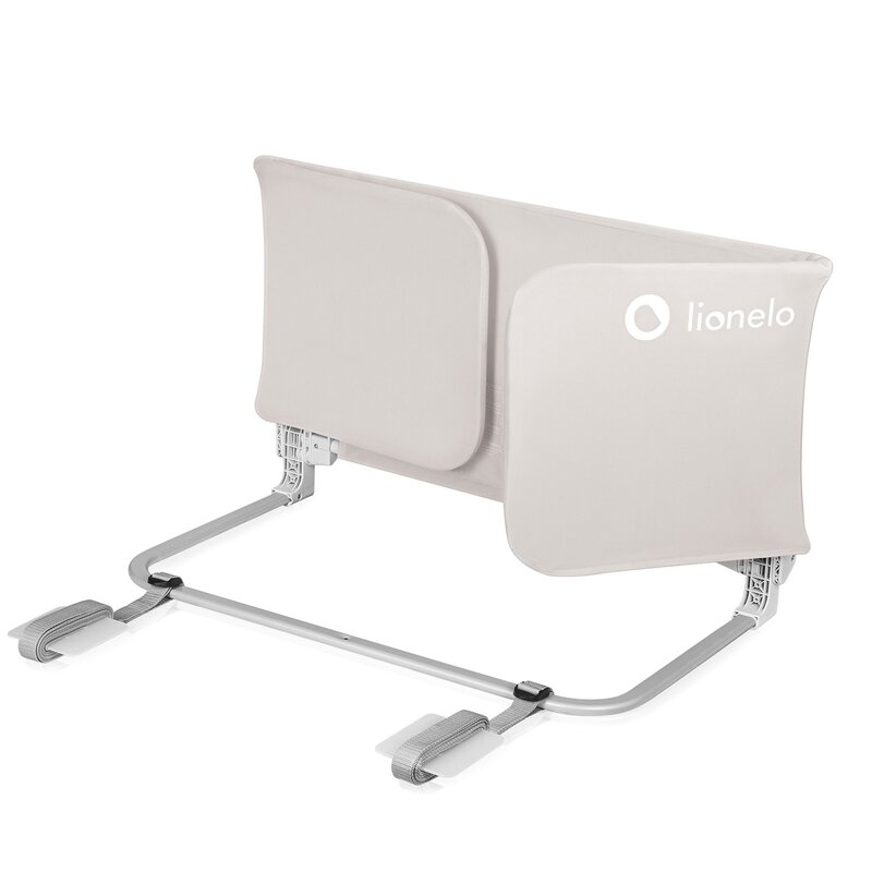 Bariera de protectie pentru pat, Lionelo, Lora XL, Pliabila, Sistem de blocare StandSafe, Geanta de transport inclusa, 150x46 cm, Conform cu BS 7972:2001+A1:2009, Bej Bariera de protectie pentru pat, Lionelo, Lora XL, Pliabila, Sistem de blocare StandSafe, Geanta de transport inclusa, 150x46 cm, Conform cu BS 7972:2001+A1:2009, Bej