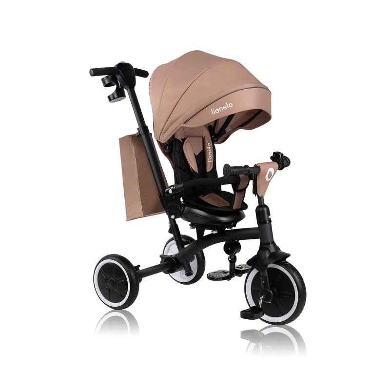 Tricicleta copii, Lionelo, Tris Plus, Ultrapliabila, Multifunctionala, Pana la 25 kg, Inclinare spatar in fata si in spate, Suport picioare, Control al directiei, Scaun reversibil, Rotire 360 grade, Conform cu EN71, 9 luni-5 ani, Bej Tricicleta copii, Lionelo, Tris Plus, Ultrapliabila, Multifunctionala, Pana la 25 kg, Inclinare spatar in fata si in spate, Suport picioare, Control al directiei, Scaun reversibil, Rotire 360 grade, Conform cu EN71, 9 luni-5 ani, Bej