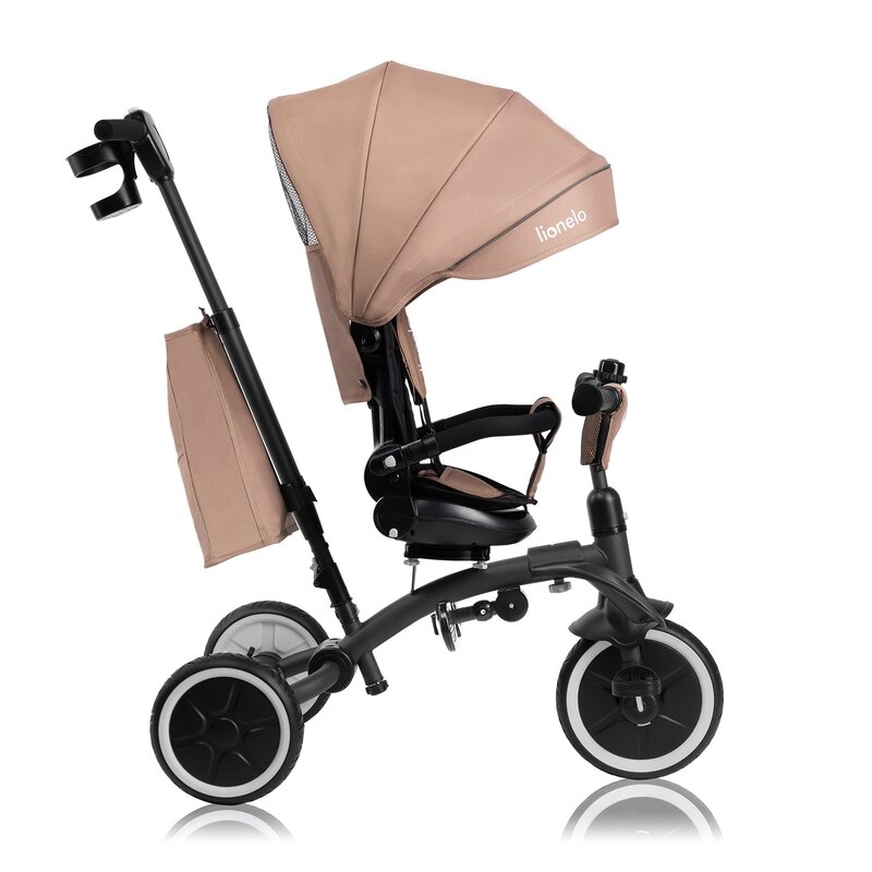 Tricicleta copii, Lionelo, Tris Plus, Ultrapliabila, Multifunctionala, Pana la 25 kg, Inclinare spatar in fata si in spate, Suport picioare, Control al directiei, Scaun reversibil, Rotire 360 grade, Conform cu EN71, 9 luni-5 ani, Bej Tricicleta copii, Lionelo, Tris Plus, Ultrapliabila, Multifunctionala, Pana la 25 kg, Inclinare spatar in fata si in spate, Suport picioare, Control al directiei, Scaun reversibil, Rotire 360 grade, Conform cu EN71, 9 luni-5 ani, Bej