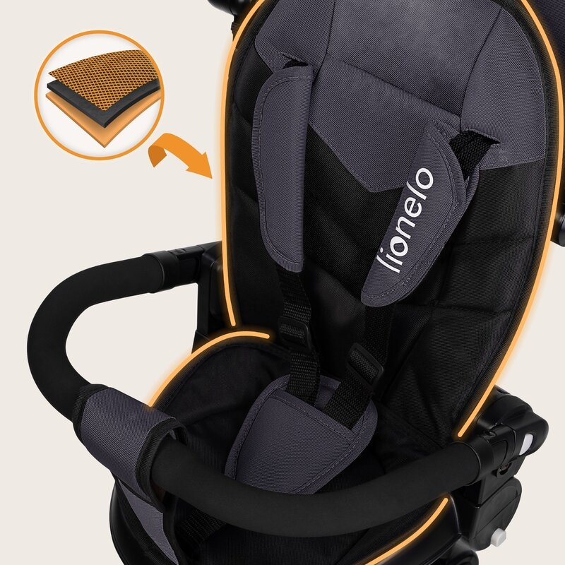 Tricicleta copii, Lionelo, Tris Plus, Ultrapliabila, Multifunctionala, Pana la 25 kg, Inclinare spatar in fata si in spate, Suport picioare, Control al directiei, Scaun reversibil, Rotire 360 grade, Conform cu EN71, 9 luni-5 ani, Gri Tricicleta copii, Lionelo, Tris Plus, Ultrapliabila, Multifunctionala, Pana la 25 kg, Inclinare spatar in fata si in spate, Suport picioare, Control al directiei, Scaun reversibil, Rotire 360 grade, Conform cu EN71, 9 luni-5 ani, Gri