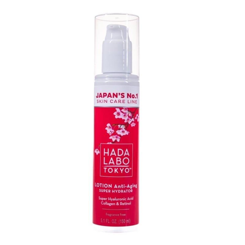 Lotiune anti-imbatranire super hidratanta cu super acid hialuronic, colagen si retinol, 150 ml, Hada Labo Tokyo Lotiune anti-imbatranire super hidratanta cu super acid hialuronic, colagen si retinol, 150 ml, Hada Labo Tokyo