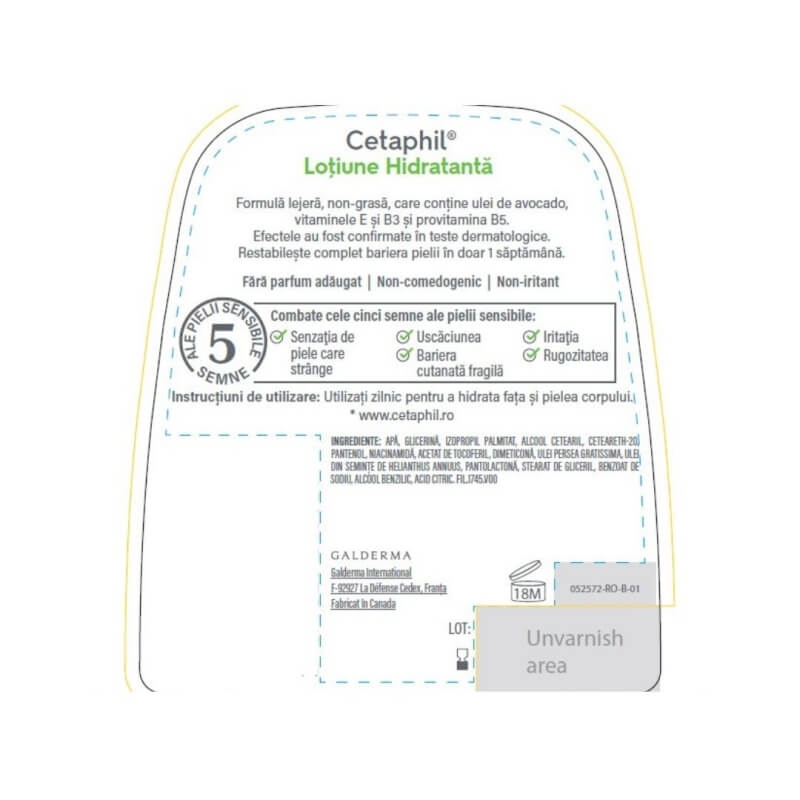 Lotiune hidratanta, 236 ml, Cetaphil Lotiune hidratanta, 236 ml, Cetaphil