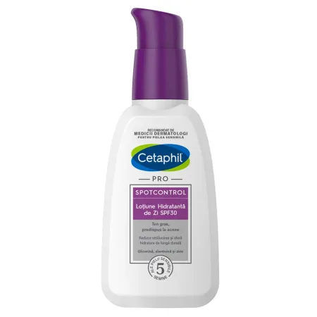 Lotiune hidratanta cu SPF 30 Pro SpotControl, 118 ml, Cetaphil Lotiune hidratanta cu SPF 30 Pro SpotControl, 118 ml, Cetaphil