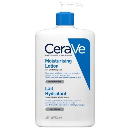 Lotiune hidratanta fata si corp piele uscata si foarte uscata, 976 ml, Cerave Lotiune hidratanta fata si corp piele uscata si foarte uscata, 976 ml, Cerave