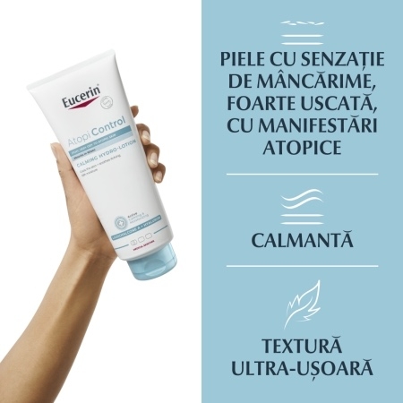 Lotiune hidratanta si calmanta de corp, Atopi Control, 400 ml, Eucerin