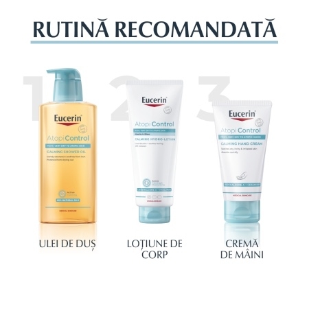 Lotiune hidratanta si calmanta de corp, Atopi Control, 400 ml, Eucerin