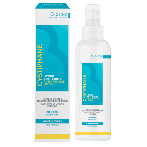 Lotiune impotriva caderii parului Cystiphane, 125 ml, Biorga Lotiune impotriva caderii parului Cystiphane, 125 ml, Biorga