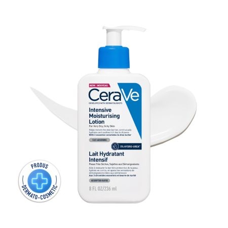 Lotiune intens hidratanta pentru fata si corp, 236 ml, Cerave Lotiune intens hidratanta pentru fata si corp, 236 ml, Cerave