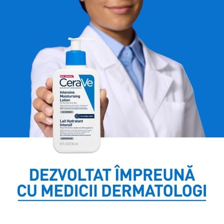 Lotiune intens hidratanta pentru fata si corp, 236 ml, Cerave Lotiune intens hidratanta pentru fata si corp, 236 ml, Cerave