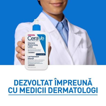 Lotiune intens hidratanta pentru fata si corp, 473 ml, Cerave Lotiune intens hidratanta pentru fata si corp, 473 ml, Cerave