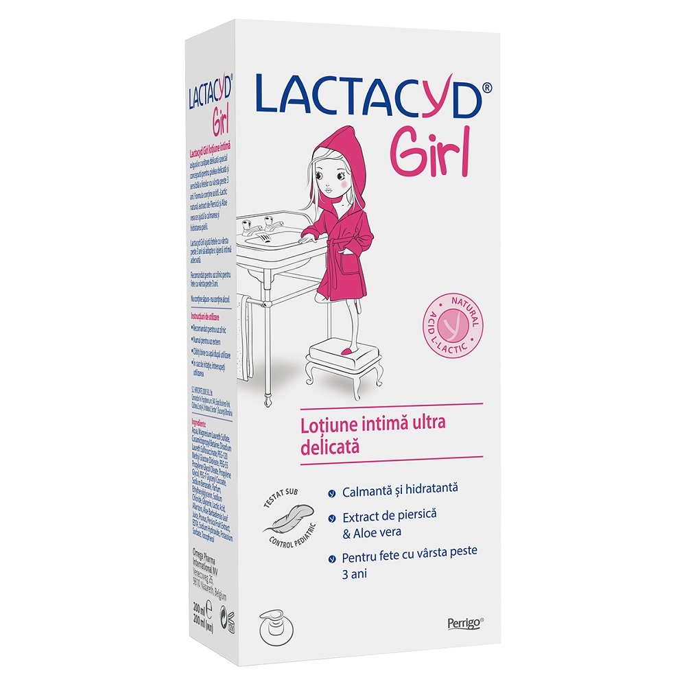 Lactacyd - Girl lotiune intima 200ml Lactacyd - Girl lotiune intima 200ml