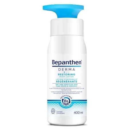 Lotiune reparatoare pentru corp Bepanthen Derma, 400 ml, Bayer Lotiune reparatoare pentru corp Bepanthen Derma, 400 ml, Bayer