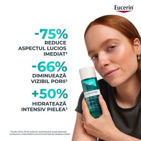 Lotiune tonica DermoPure, 200 ml, Eucerin Lotiune tonica DermoPure, 200 ml, Eucerin