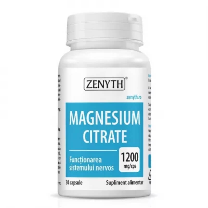 Magnesium Citrate, 30 capsule, Zenyth Magnesium Citrate, 30 capsule, Zenyth