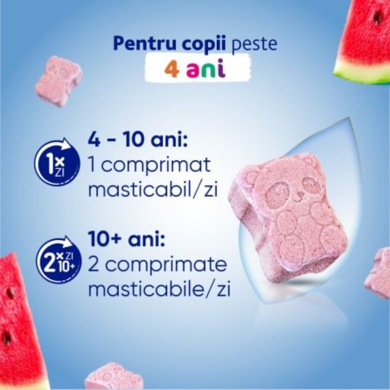 MagneVie Kids, 30 comprimate masticabile, Sanofi MagneVie Kids, 30 comprimate masticabile, Sanofi