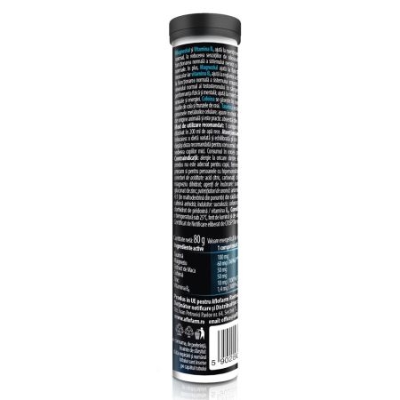 Magnisteron Energy, 20 comprimate efervescente, Aflofarm Magnisteron Energy, 20 comprimate efervescente, Aflofarm
