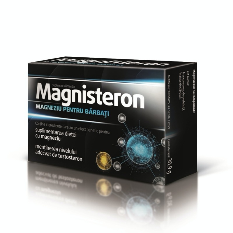 Magnisteron magneziu pentru barbati, 30 comprimate, Aflofarm Magnisteron magneziu pentru barbati, 30 comprimate, Aflofarm