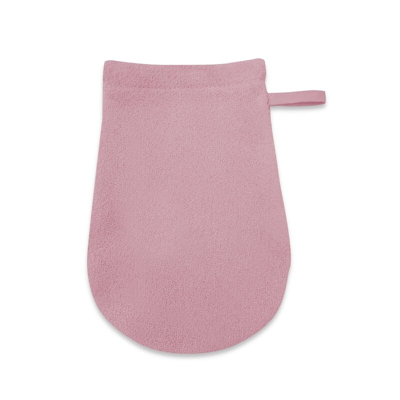 Manusa de baie, MimiNu, Pentru bebelusi, 12x21 cm, Material certificat Oeko Tex Standard 100, Raspberry Manusa de baie, MimiNu, Pentru bebelusi, 12x21 cm, Material certificat Oeko Tex Standard 100, Raspberry