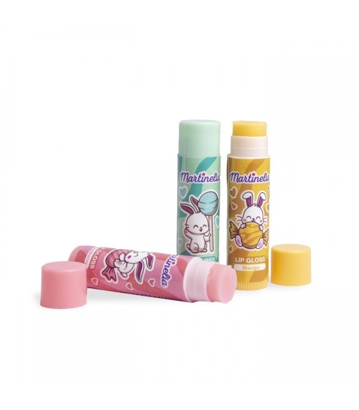 Set luciu de buze Yummy, 3 piese, Martinelia