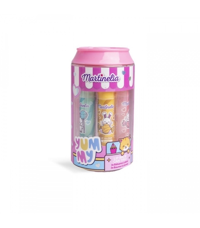 Set luciu de buze Yummy, 3 piese, Martinelia